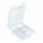 Plastic Clear Wax Melts Clamshell Packaging Box